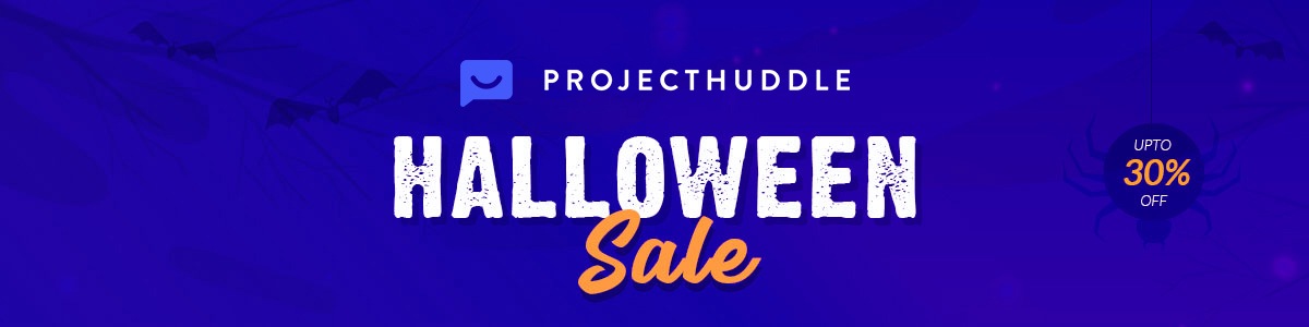 Banner di Halloween di Project Huddle