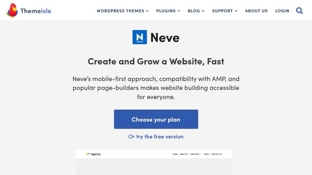 Neve WordPress 主題