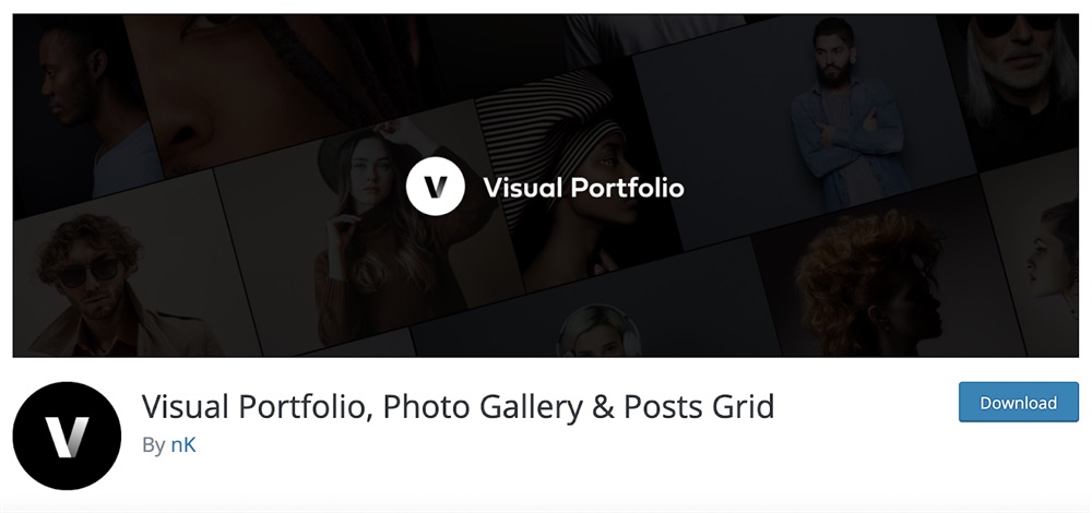 Visuelles Portfolio-Plugin