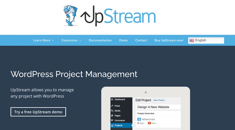 UpStream-Homepage