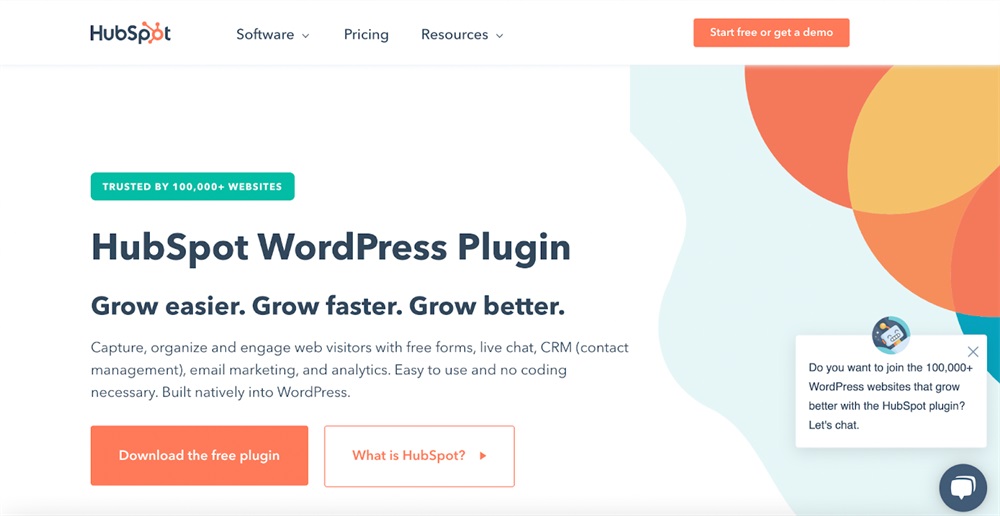 HubSpot WordPress 插件