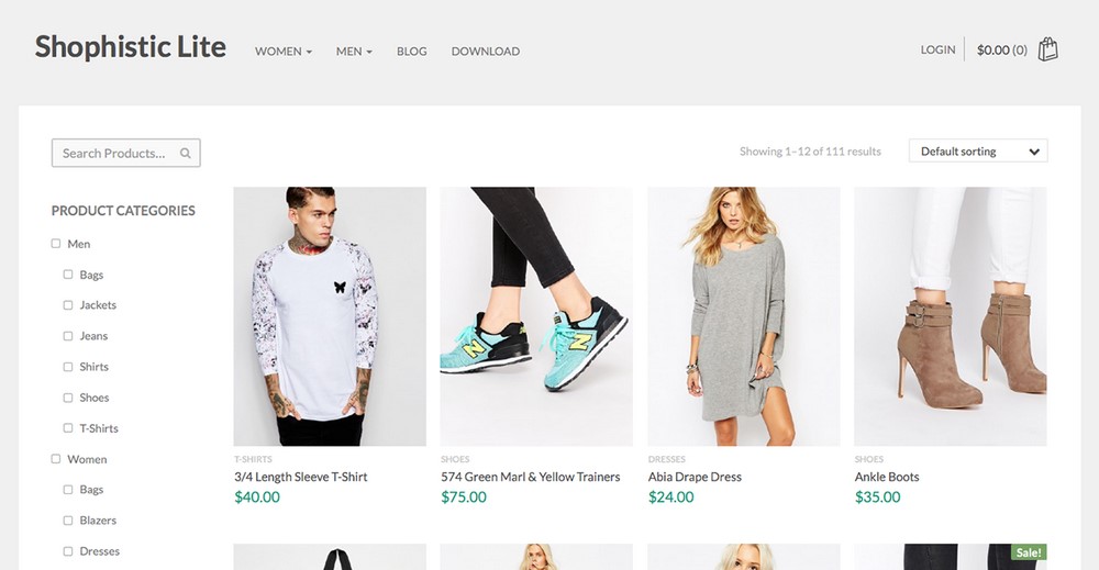 Tema Shophistic Lite WooCommerce