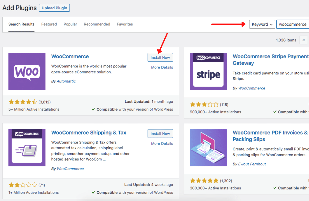 Zainstaluj wtyczkę WordPress WooCommerce