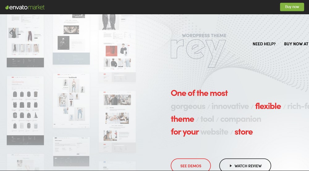 Rey WordPress teması