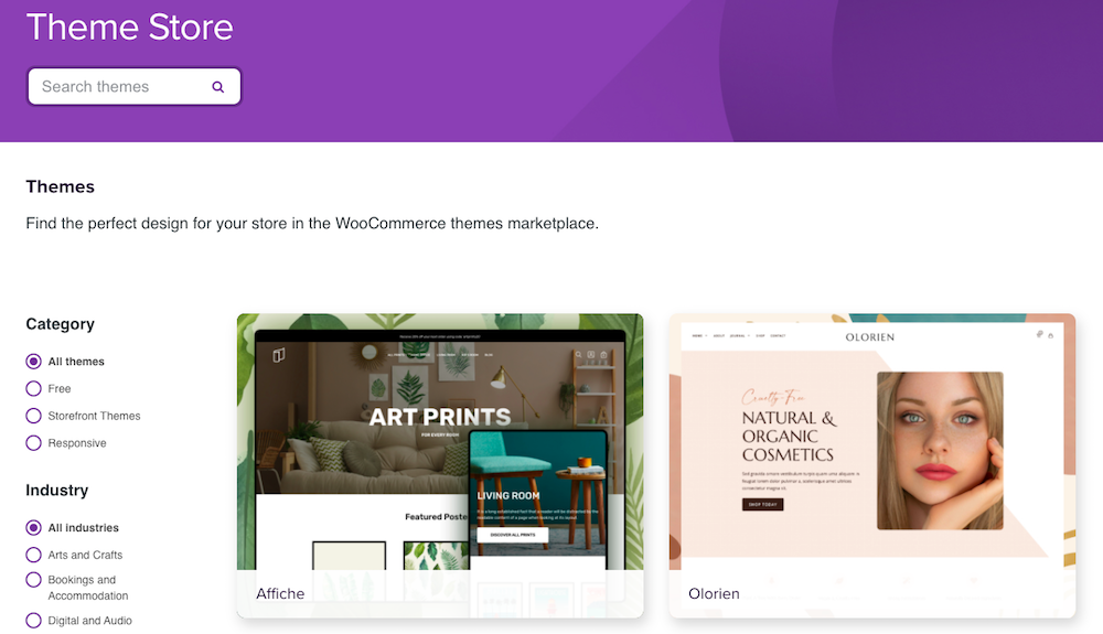 ร้านธีม WooCommerce