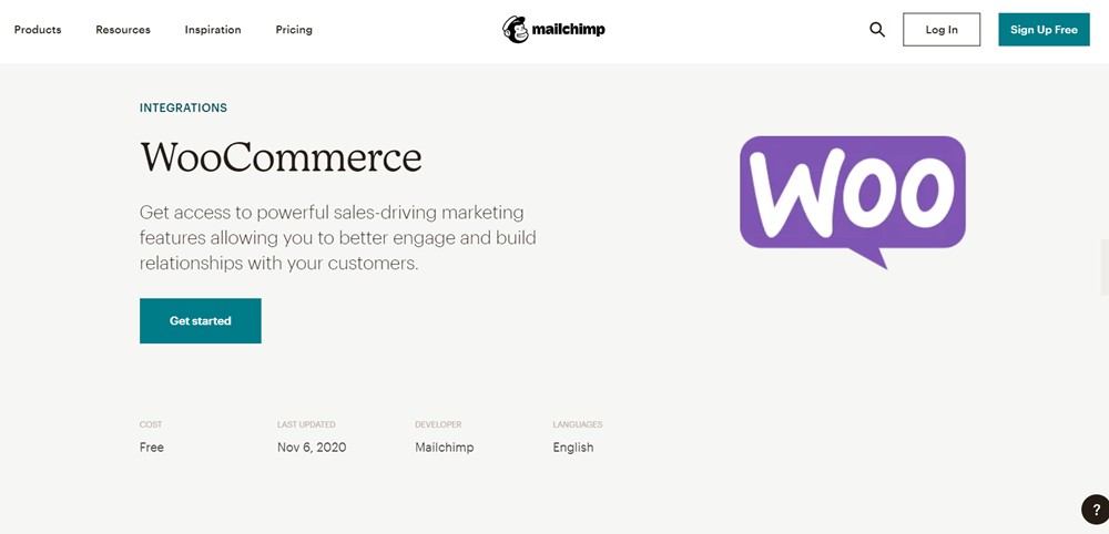 Mailchimp สำหรับ WooCommerce