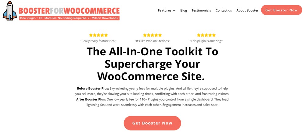 Booster per il plug-in WooCommerce