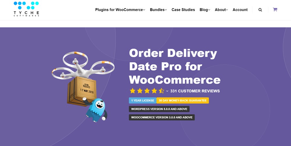 Data di consegna dell'ordine Pro per l'estensione WooCommerce