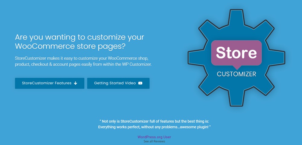 WooCommerce için StoreCustomizer