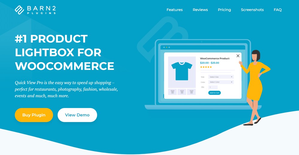 plug-in pro de vue rapide de woocommerce