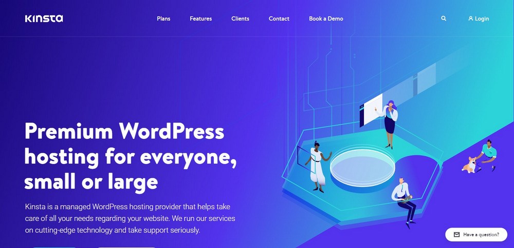 Kinsta จัดการโฮสติ้ง WordPress