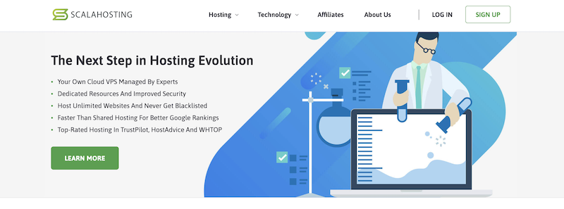 รหัสโปรโมชั่น ScalaHosting