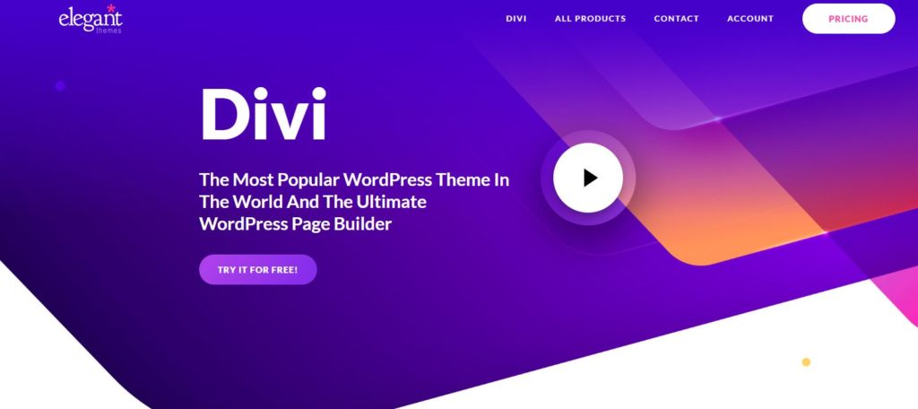 Tema WordPress Divi