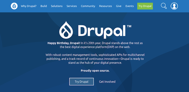 Drupal และข้อดีเหนือคู่แข่ง