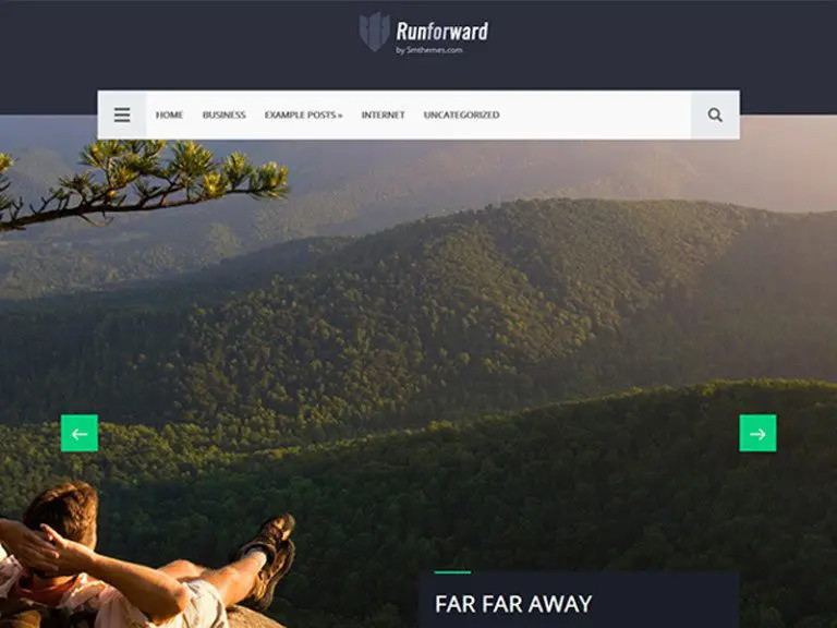 Runforward 免费旅游博客 Wordpress 主题