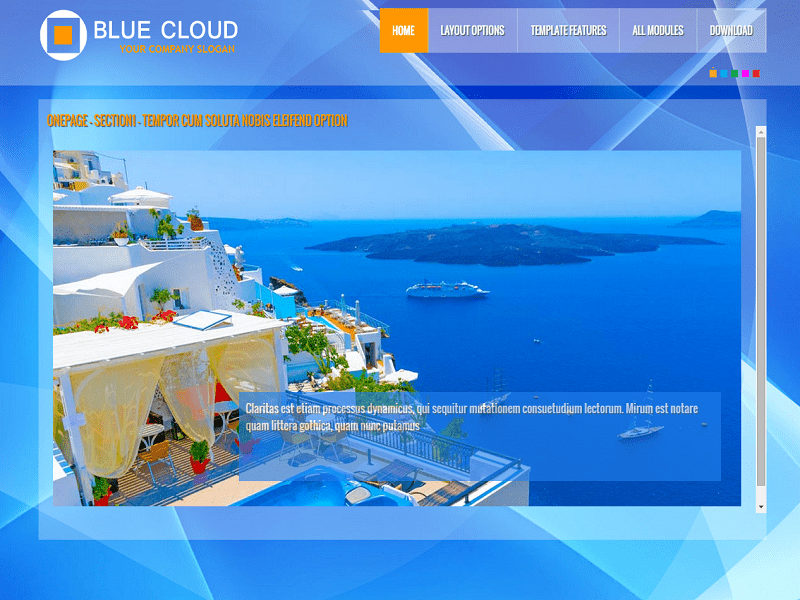 Pt Bluecloud – Template Joomla Gratis Untuk Perusahaan