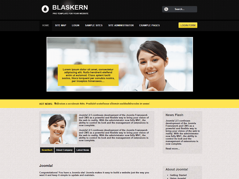 Blaskern Black-Joomla Бесплатно для женщин