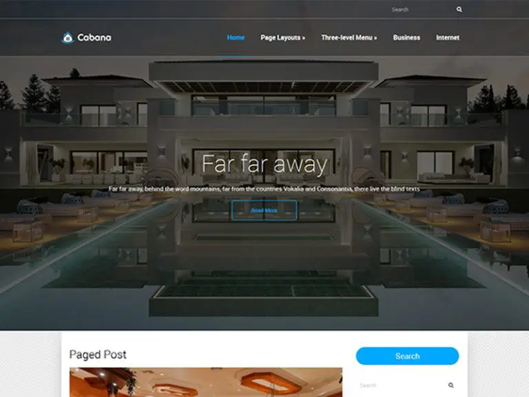 Tema Wordpress Cabana Gratis Untuk Real Estat