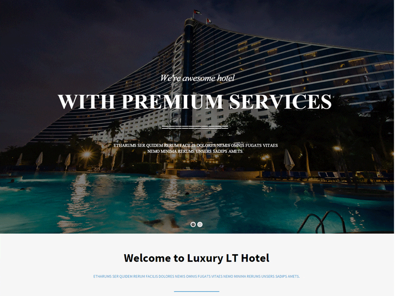 Lt Hotel – Tema Hotel Wordpress Gratis