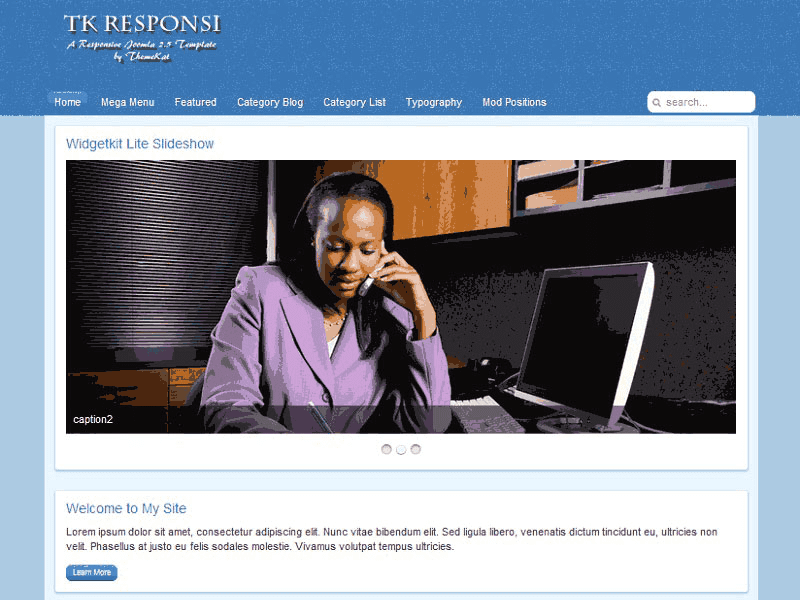 Tk Responsi Template Gratis Joomla Terbaik