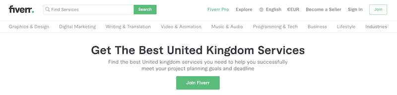 Fiverr 促銷代碼英國