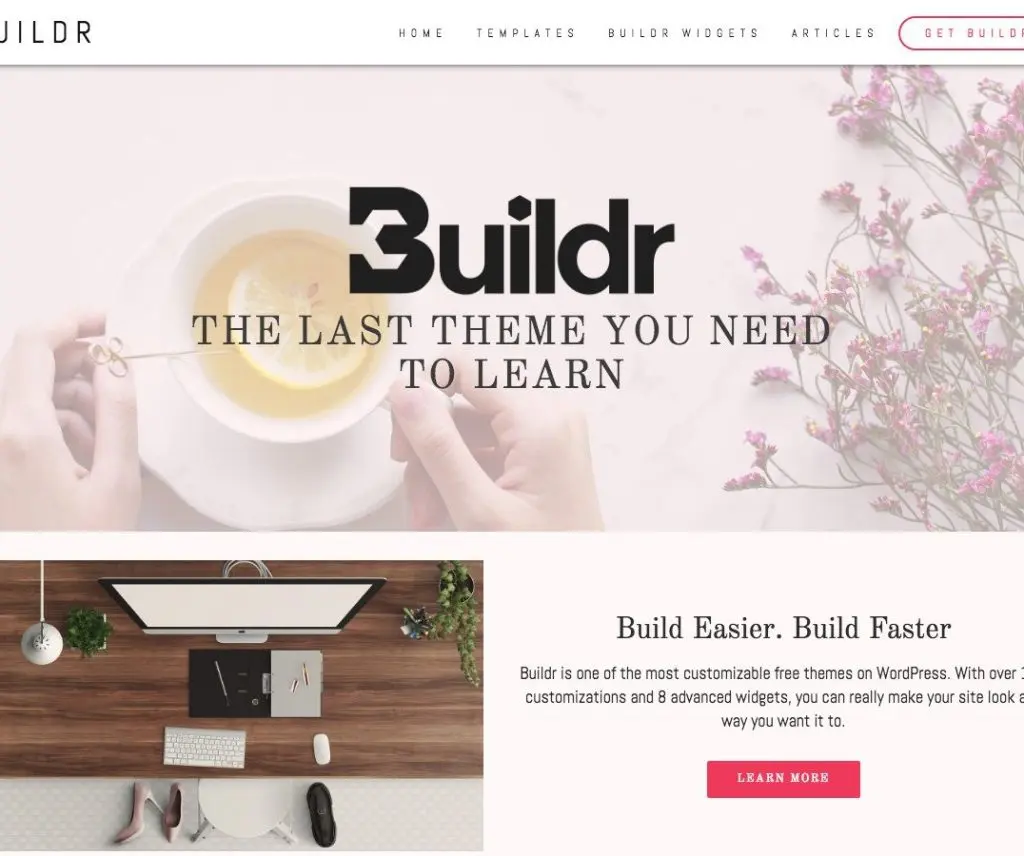 Tema Wordpress Hiburan Gratis Buildr