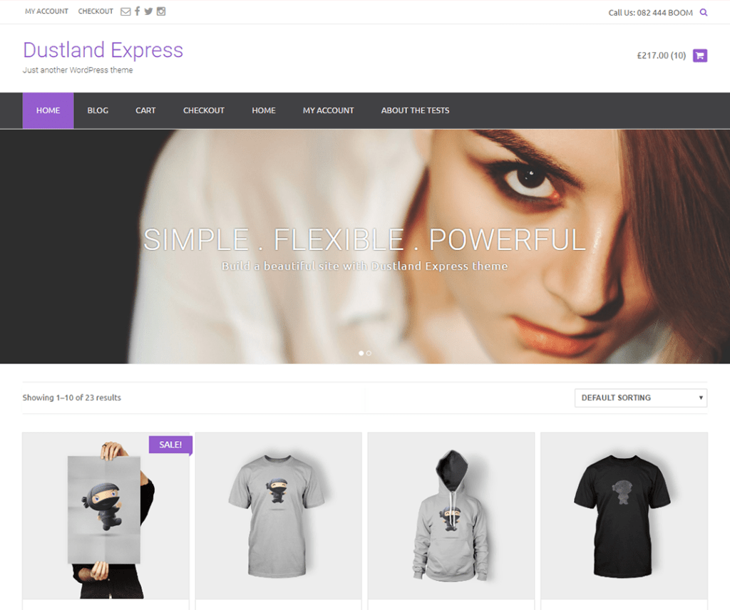 Dustland Express 免費娛樂 Wordpress 主題