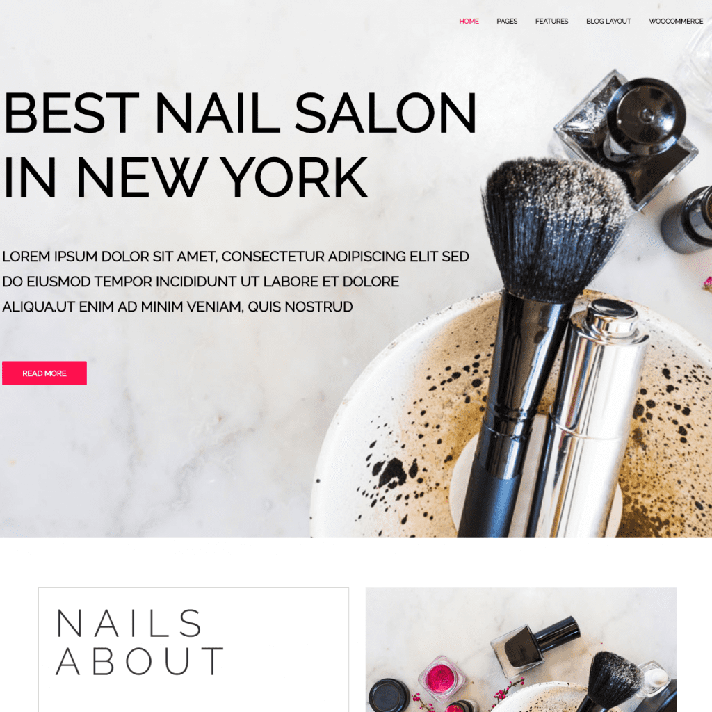 Lt Nail Free Nail WordPress 主題