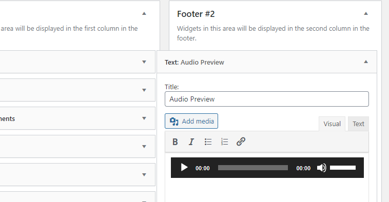 รหัสย่อ WordPress เริ่มต้น