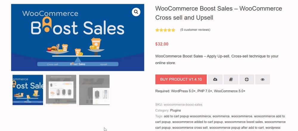 Plugin WooCommerce Boost Sales