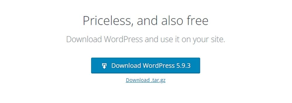 Wordpress 5.9.3