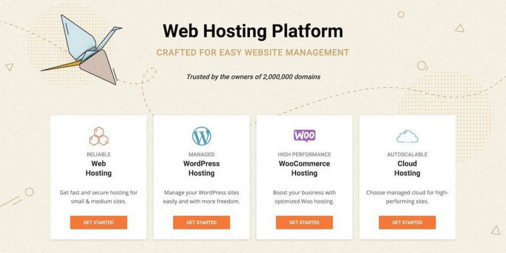 piattaforma di web hosting