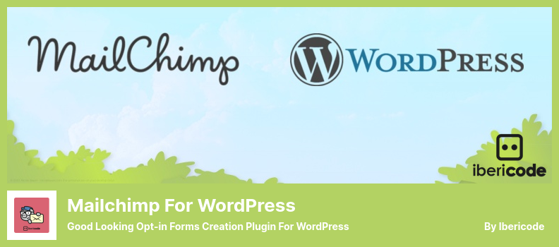 Mailchimp para WordPress Plugin - Plugin de criação de formulários opt-in de boa aparência para WordPress