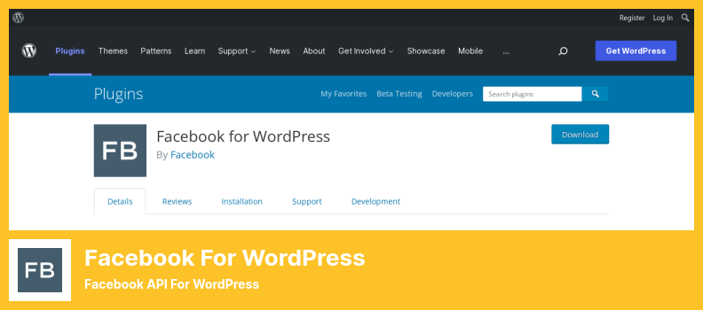 Plugin do Facebook para WordPress - API do Facebook para WordPress