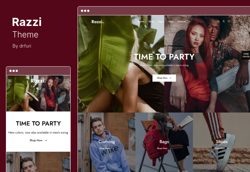 Razzi Teması - Çok Amaçlı WooCommerce WordPress Teması