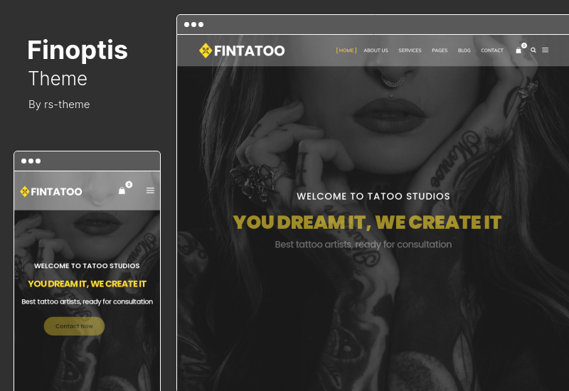 Finoptis Theme - uniwersalny biznesowy motyw WordPress