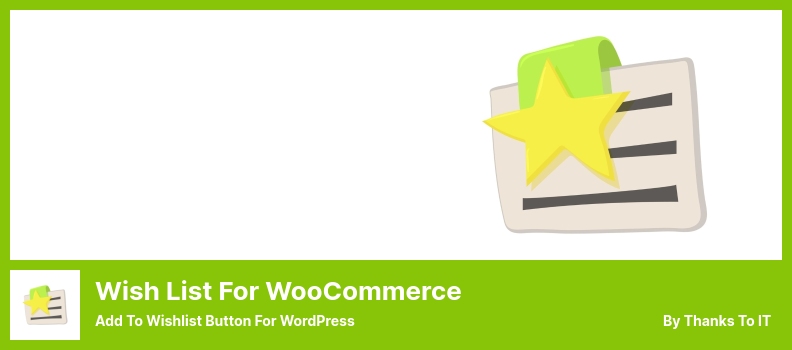 Lista życzeń wtyczki WooCommerce — przycisk Dodaj do listy życzeń dla WordPress