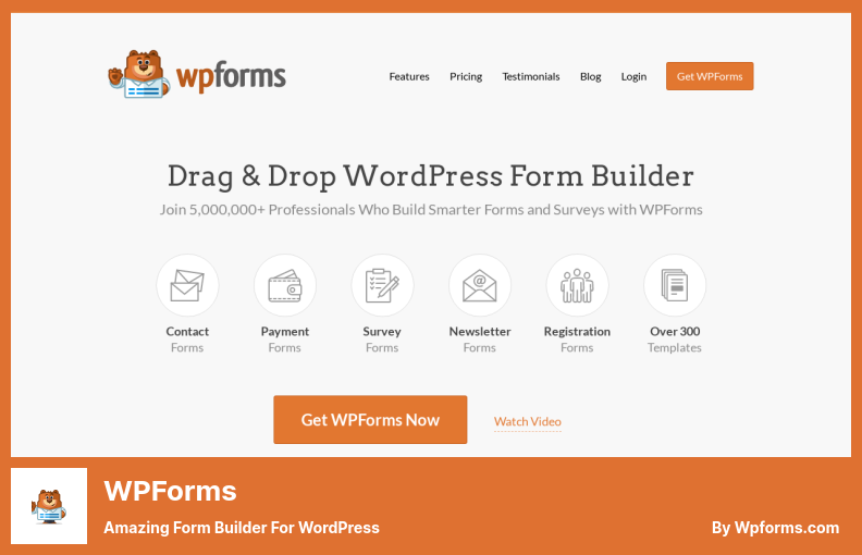 WPForms-Plugin - Erstaunlicher Formularersteller für WordPress