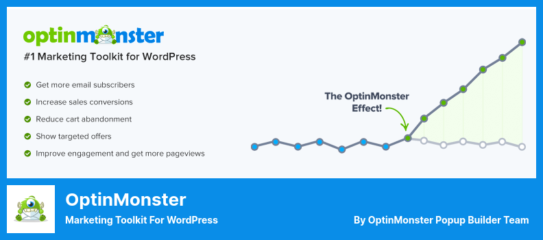 Plugin OptinMonster - Boîte à outils marketing pour WordPress