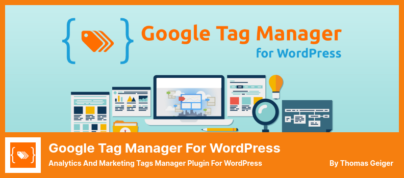 Plugin Google Tag Manager pour WordPress - Plugin de gestionnaire de balises d'analyse et de marketing pour WordPress