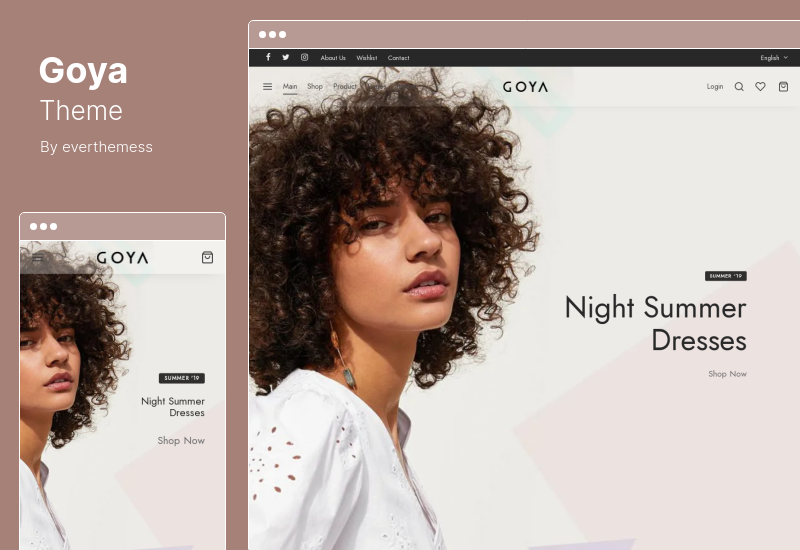 Tema Goya - Tema WooCommerce moderno