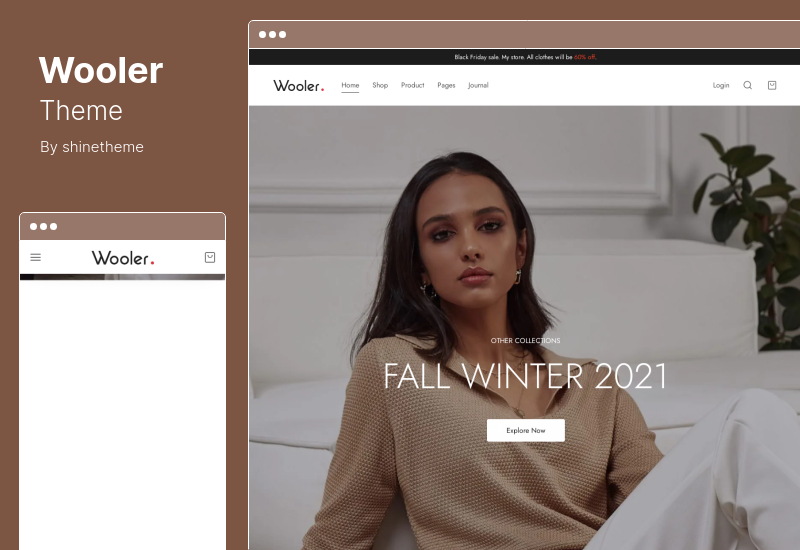 Wooler Theme - Conversion-optimiertes WooCommerce-Theme