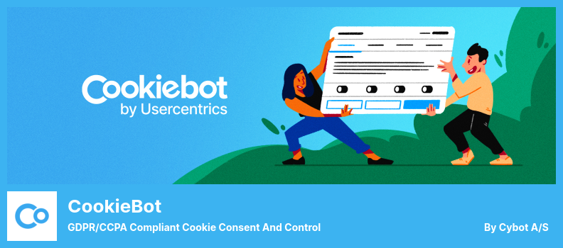 Plugin CookieBot - Persetujuan dan Kontrol Cookie yang Sesuai GDPR/CCPA