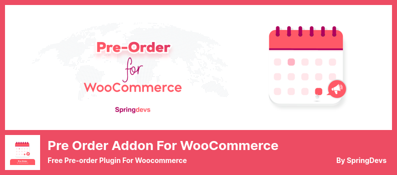 Complemento de pedido anticipado para WooCommerce Plugin - Complemento de pedido anticipado gratuito para Woocommerce