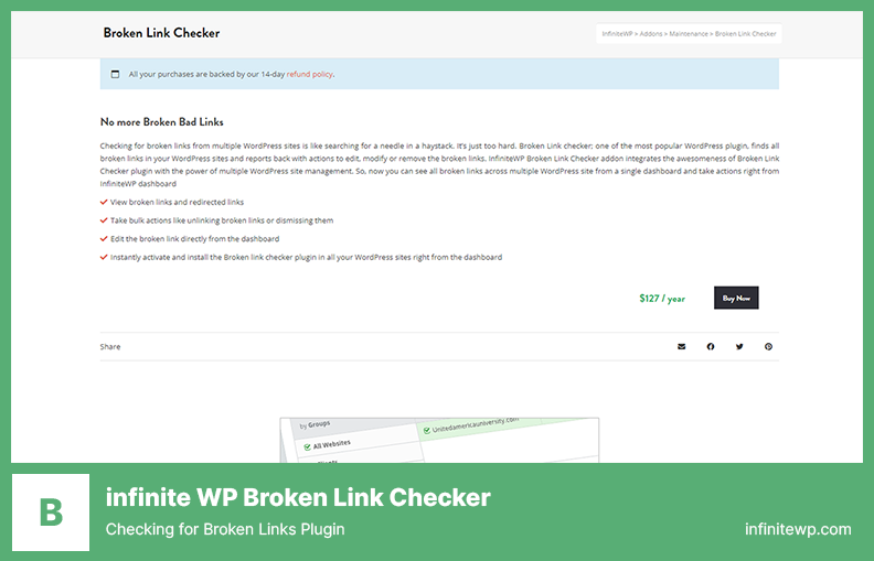 Infinite Broken Link Checker Plugin - Плагин проверки неработающих ссылок