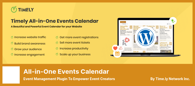 Plug-in de calendário de eventos tudo-em-um - Plug-in de gerenciamento de eventos para capacitar criadores de eventos