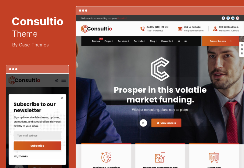 Consultio Theme - ที่ปรึกษาองค์กร