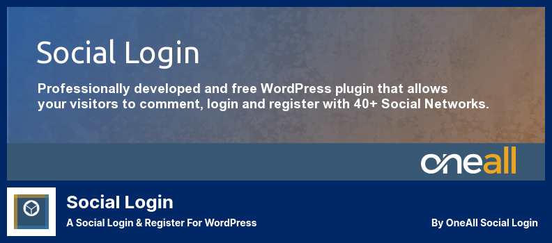 Social Login Plugin - ein soziales Login & Registrieren für WordPress