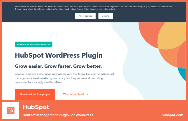 HubSpot 플러그인 - WordPress용 연락처 관리 플러그인