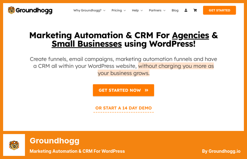 ปลั๊กอิน Groundhogg - ระบบอัตโนมัติทางการตลาด & CRM สำหรับ WordPress